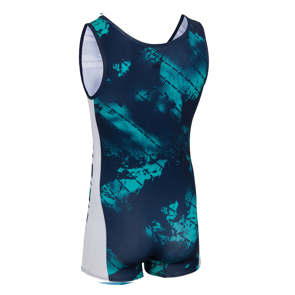 JUNIOR DYNAMO II SINGLET - TEAL