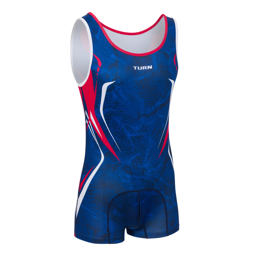 Senior Tique - Navy, Royal, Red, & White