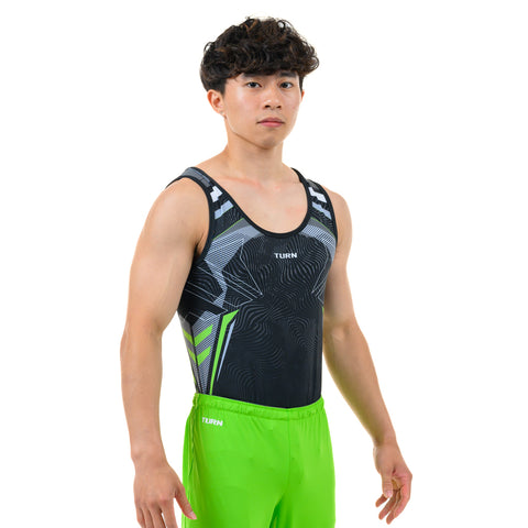 SENIOR TOURNOI SINGLET - BLACK