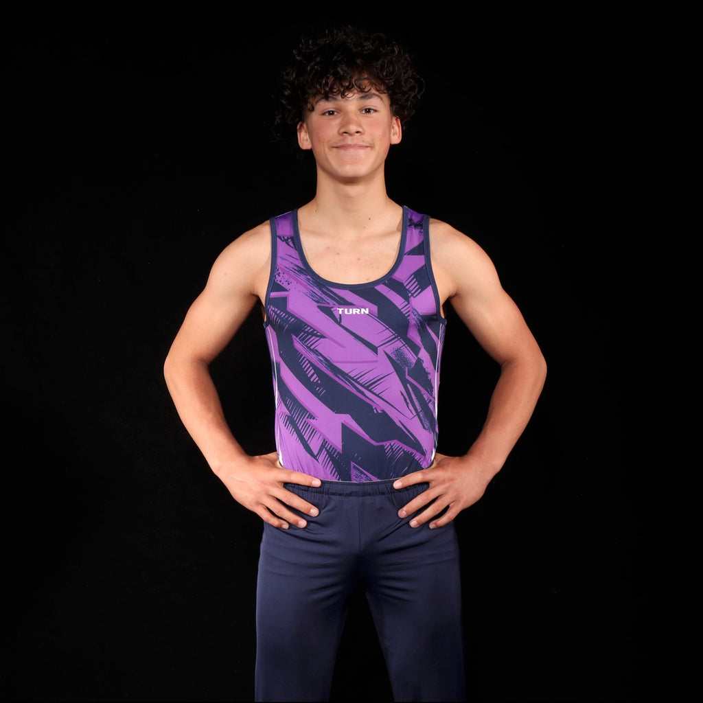 JUNIOR FORZA SINGLET - PURPLE