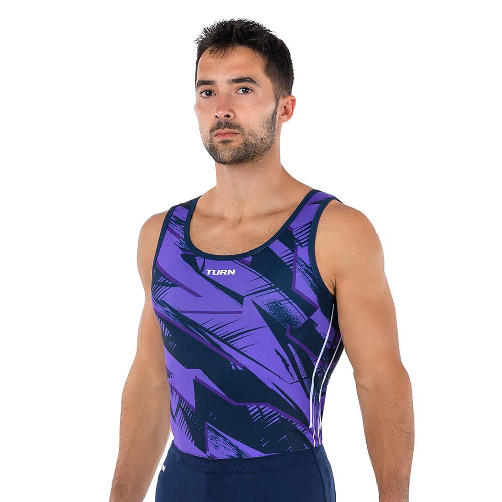 SENIOR FORZA SINGLET - PURPLE