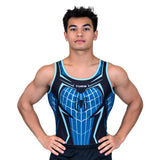 Venom Gymnastic leotard was crafted in collaboration with world-renowned trampoline champion Ruben Padilla