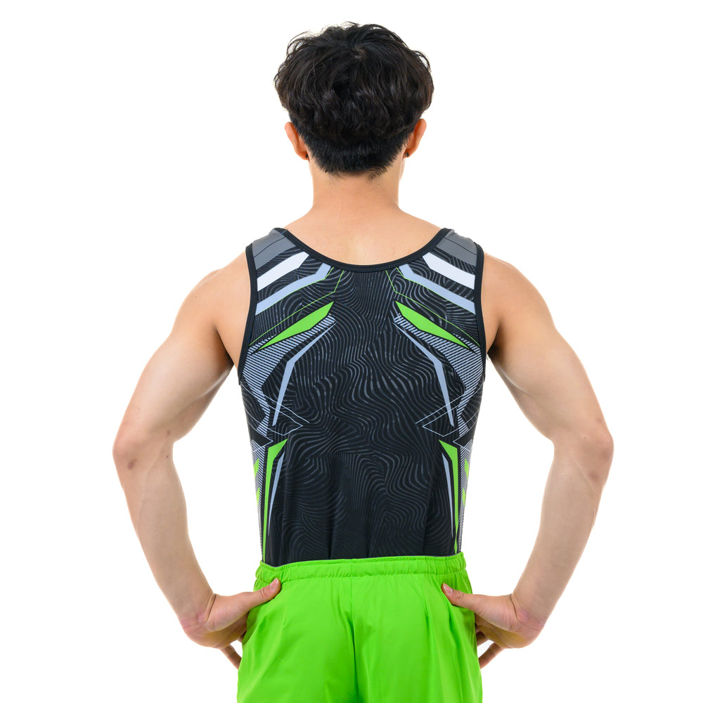SENIOR TOURNOI SINGLET - BLACK – Turn Gymnastics - Europe
