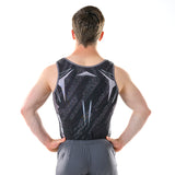 JUNIOR VADER SINGLET - BLACK, GREY & WHITE